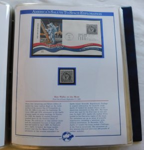 America's Salute to Space Exploration, Fleetwood First Day Covers w/ Min...