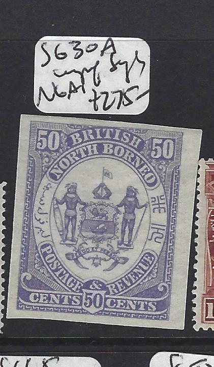 NORTH BORNEO  (P2507B)  50C  ARMS LION  SG 30A  IMPERF SINGLE    NGAI