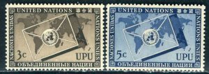 United Nations N.Y.; 1953: Sc. # 17-18:  MNH Cpl. Set