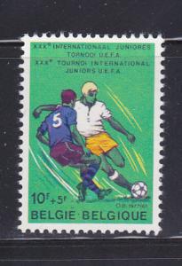 Belgium B958 Set MNH Sports, Soccer