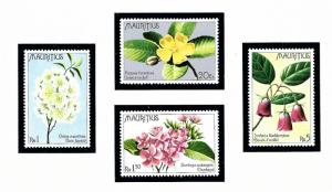 Mauritius 436-39 MNH 1977 Flowers