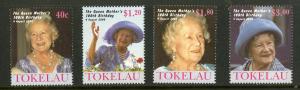 Tokelau 284-287 MNH SCV $6.75 BIN $3.50 ROYALTY