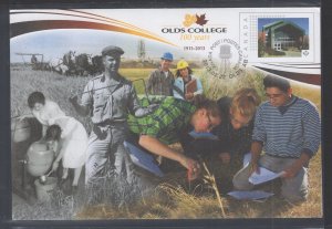 Canada #S93  (2013 Olds College) Canada Post Special Event Cover CV $6.00