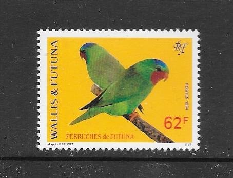 BIRDS-WALLIS & FUTUNA #262 PARROT MNH