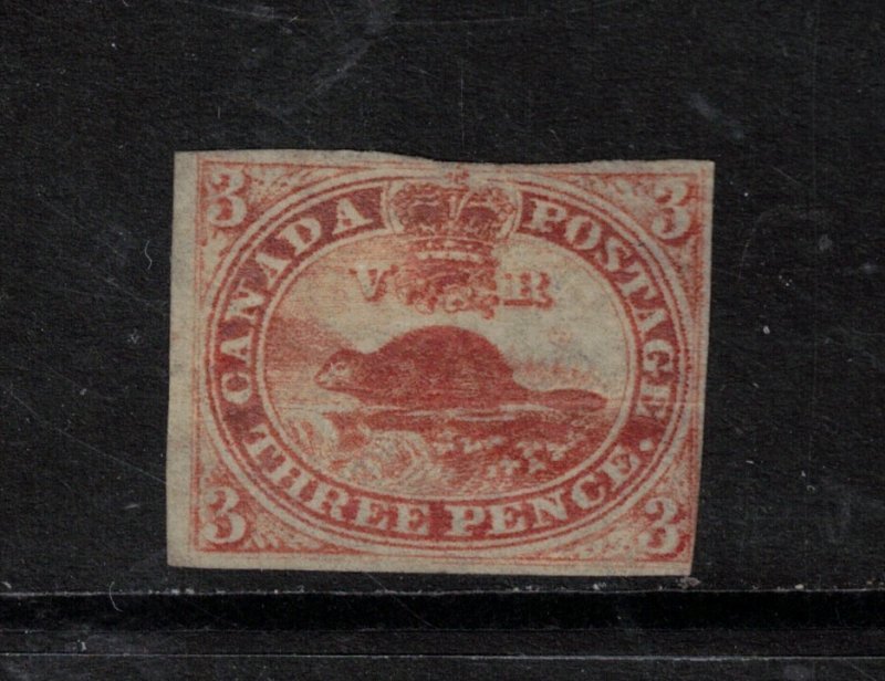 Canada #4d Mint Fine Original Gum Hinged On Thin Paper