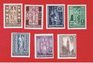 Austria #B189 /B198   MVFLH OG   Semi-Postal    Free S/H