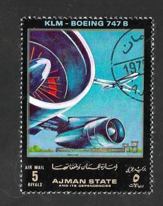 Ajman State 1972 - FDC - Airmail - Pic #2 - Unlisted