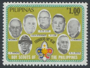 Philippines  SC#  1890  MNH Boy Scouts 1987 see details & scans