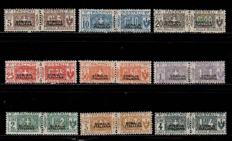 Somalia #Q1-Q9  Mint  Scott $743.50