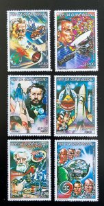 Stamps Travel Into Space Guinea Bissau 1981 (complete issue)