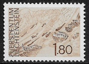 Liechtenstein #526 MNH Stamp - Hehlawangspitz