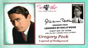 #4526 Gregory Peck Pugh FDC
