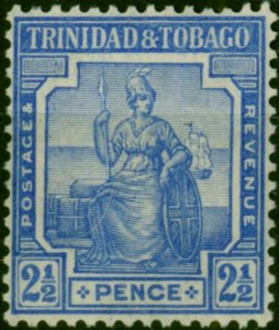 Trinidad & Tobago 1913 2 1/2d Ultramarine SG151 Fine LMM
