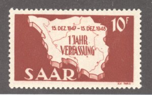 Saar, Scott #201, MH