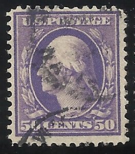 341  50c  Used  F/VF Centering