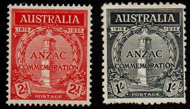 Australia 150-151 Set Mint Hinged