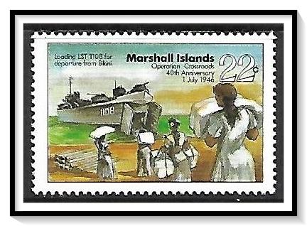 Marshall Islands #117 Operation Crossroads MNH