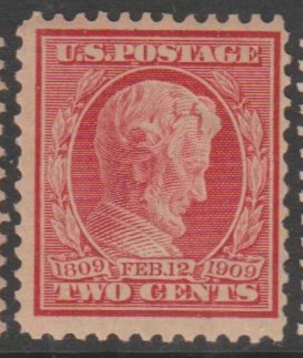 U.S. Scott #367 Lincoln Feb 12, 1809-1909 Stamp - Mint NH Single - IND