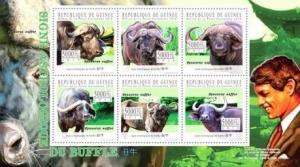 Guinea - Year of Ox - 6 Stamp  Sheet  - 7B-1256