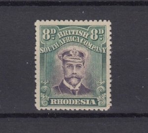 BSAC Rhodesia KGV 1913 8d Admiral SG246 MH BP2725