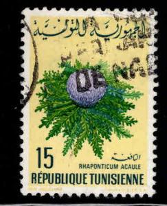 Tunis Tunisia Scott 503 Used flower stamp