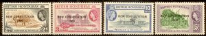 British Honduras 1961 SC# 159-62 MNH-OG E35