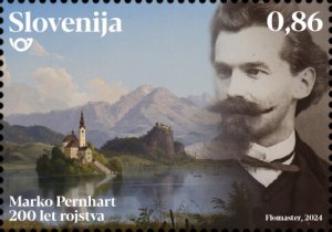 Slovenia 2024 MNH Stamps Art Paintings