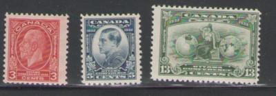 Canada Sc 192-4 1932 Economic Conference stamps mint