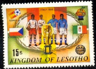 1938 World Cup Soccer Championships, Lesotho SC#363c MNH