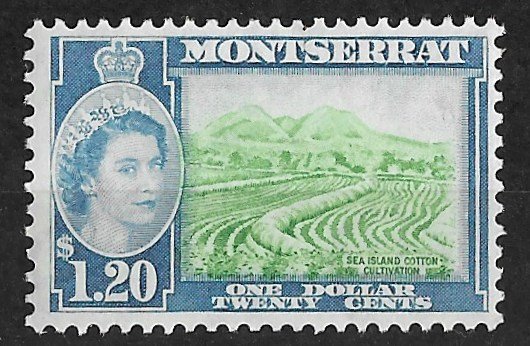 Montserrat # 140 QE II Definitive  $1.20  (1)  Mint NH