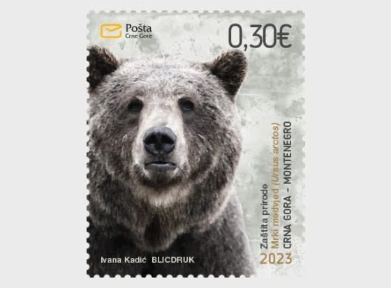 Montenegro - Postfris/MNH - Brown Bear 2023