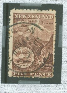 New Zealand #114v Used Single