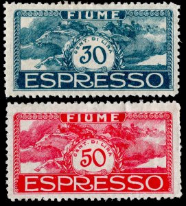 Fiume Scott E2-E3 Unused hinged.