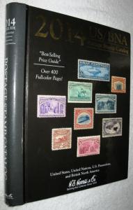 2014 H.E. Harris US BNA  Postage Stamps Hardcover Catalog