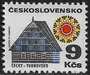 Czechoslovakia #1740 MNH Stamp - Cottage, Turnov