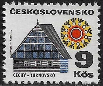 Czechoslovakia #1740 MNH Stamp - Cottage, Turnov