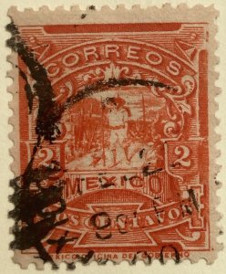 AlexStamps MEXICO #243 VF Used 
