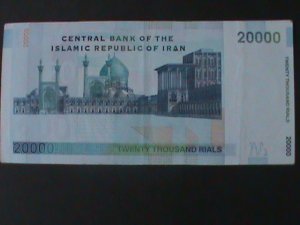 ​IRAN-CENTRAN BANK OF IRAN-20000 RIALS UN CIRCULATED BANK NOTE XF HARD TO FIND