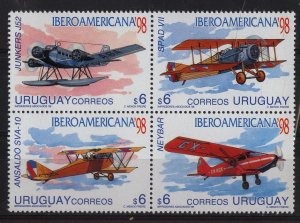 Uruguay stamp 1998 - Iberoamericana '98 philatelic exhibition Maia Portugal