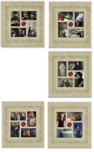 US 4825-4844 BK307a Harry Potter imperf NDC 5 panes MNH 2013