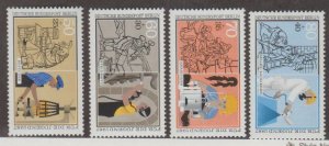 Germany Scott #9NB245-9NB248 Berlin Stamps - Mint NH Set