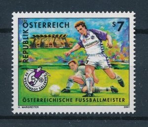 [110841] Austria 2001 Sport football soccer SV Salzburg  MNH