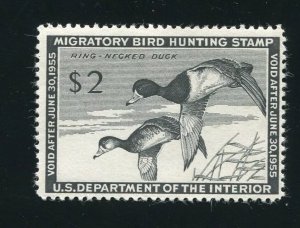 RW21 Federal Duck Stamp Fine Unsigned no Gum or Faults-Example -OFFER?