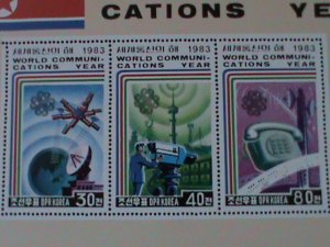 ​KOREA-1983-SC#2332--WORLD COMMUNICATION YEAR--MNH S/S VF WE SHIP TO WORLDWIDE