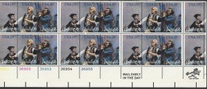 USA # 1631a Bicentennial  - Plate Block of 20    (1) Mint NH