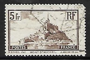 France - Mont-Saint-Michel (Die I) - Scott #249 - F-VF - USED