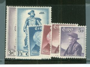 Ireland #155-160 Unused Multiple