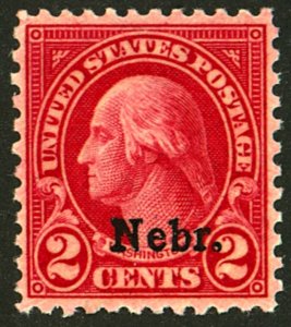 U.S. #671 MINT OG LH