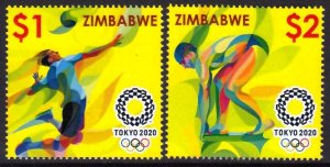ZIMBABWE 2020 TOKYO OLYMPICS JEUX OLYMPIQUES OLYMPISCHE SPIELE