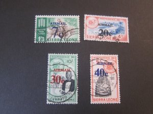 Sierra Leone 1964 Sc C28-31 set FU